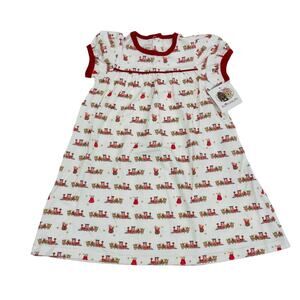 NWT Ruth & Ralph 3T Santa Train Dress